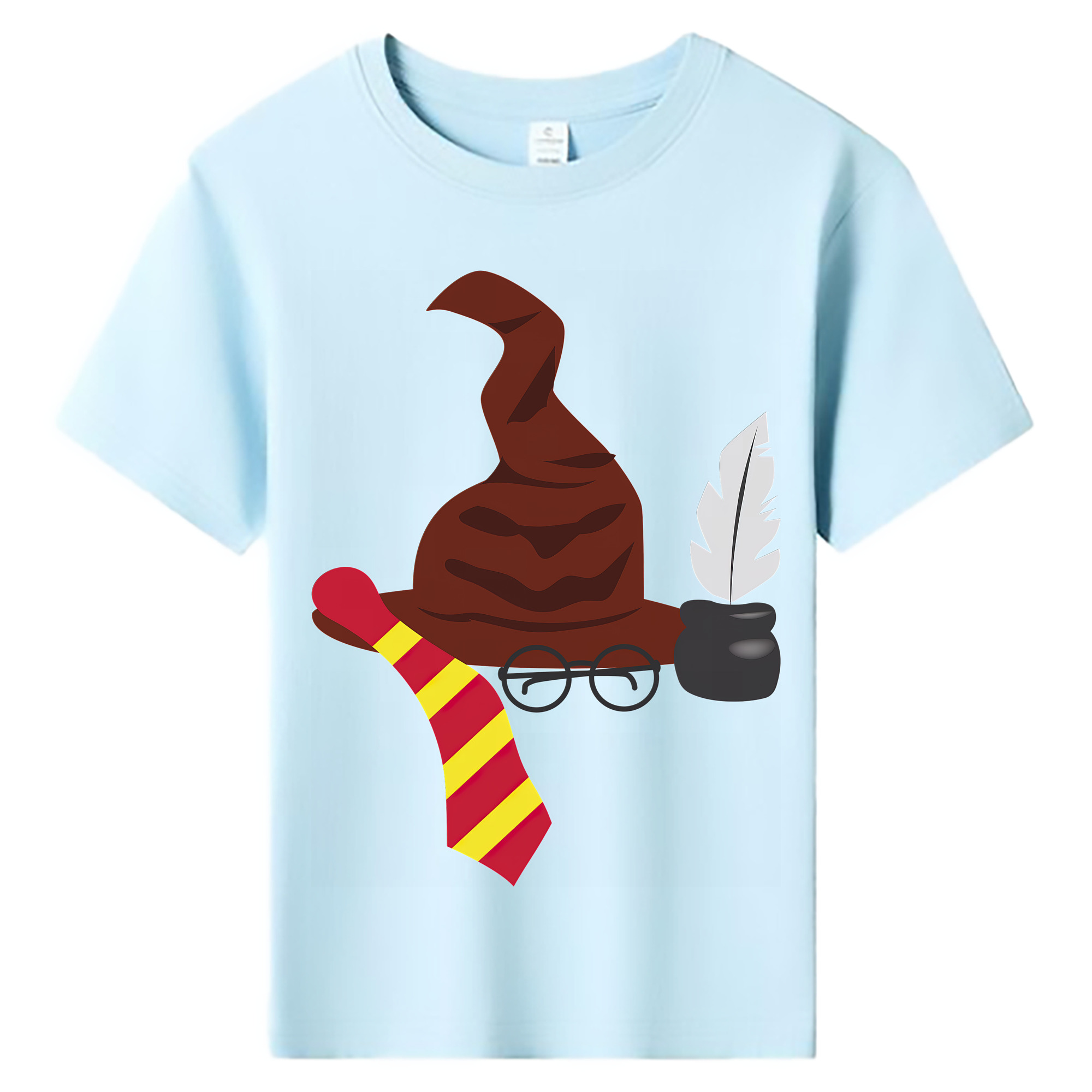 （画像用） Harry Potter ハリー・ポッターシリーズ 綿100％キッズTシャツ（フロントプリント）